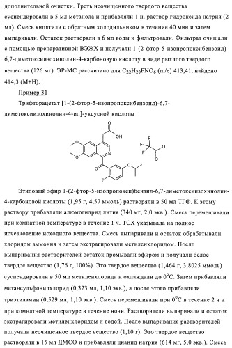 4,6,7,13-замещенные производные 1-бензил-изохинолина и фармацевтическая композиция, обладающая ингибирующей активностью в отношении гфат (патент 2320648)