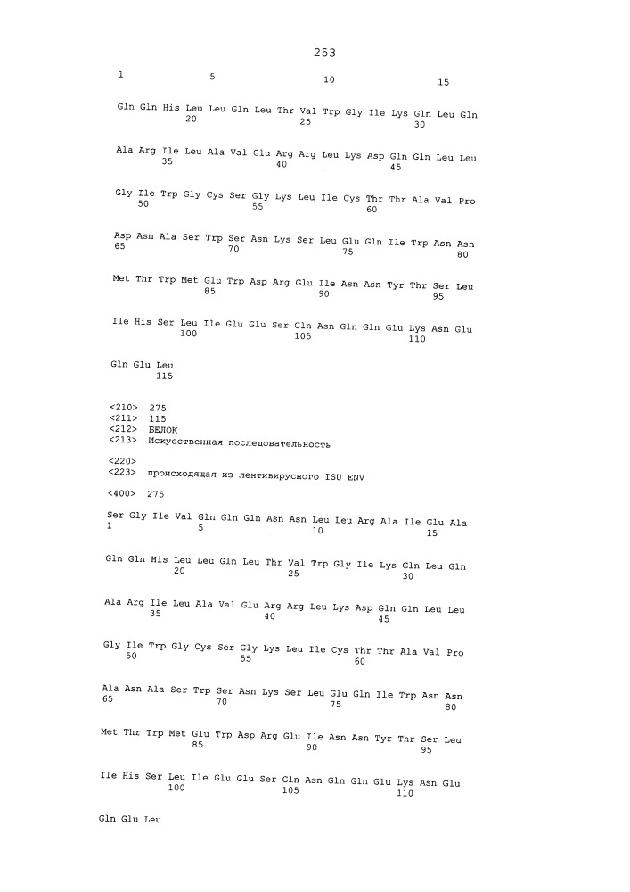 Мутантные лентивирусные белки env и их применение в качестве лекарственных средств (патент 2654673)