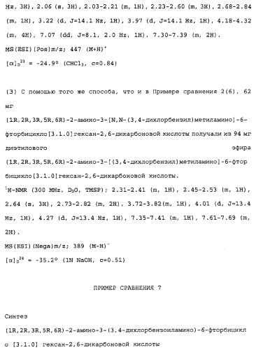 Сложноэфирное производное 2-амино-бицикло[3.1.0]гексан-2,6-дикарбоновой кислоты, обладающее свойствами антагониста метаботропных глутаматных рецепторов ii группы (патент 2349580)