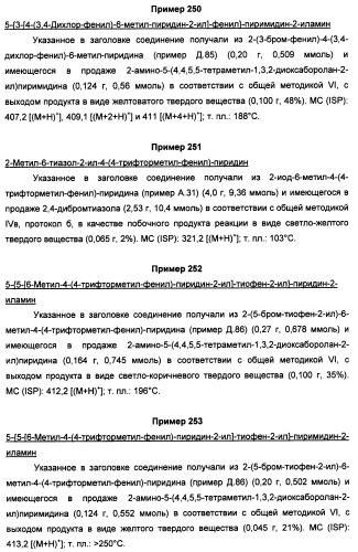 Производные пиридина и пиримидина в качестве антагонистов mglur2 (патент 2451673)