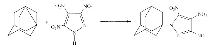 Способ получения 1-(1-адамантил)-3,4,5-тринитро-1н-пиразола (патент 2528404)