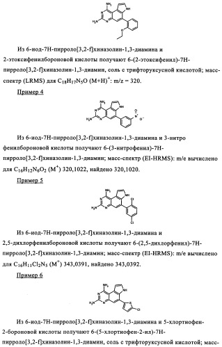 Производные диаминопирролохиназолинов в качестве ингибиторов протеинтирозинкиназы (патент 2345079)