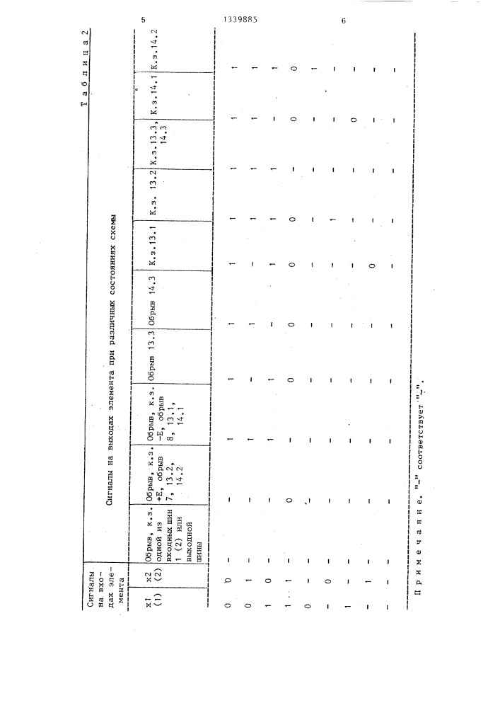 Контролируемый логический элемент и-не (патент 1339885)