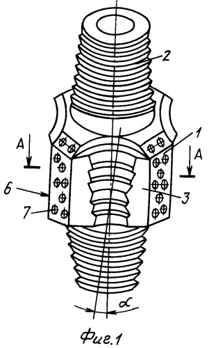 Лопастной калибратор (патент 2425949)