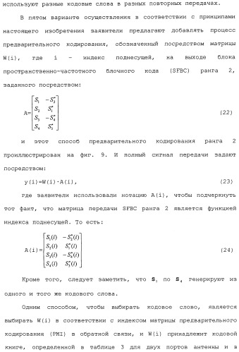 Способы передачи с разнесением задержки и пространственно-частотным разнесением (патент 2438242)