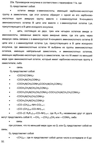 Производное инсулина (патент 2451029)