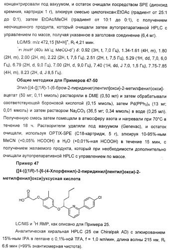 Производные фенилалкановой кислоты и фенилоксиалкановой кислоты, их применение и содержащая их фармацевтическая композиция (патент 2323929)