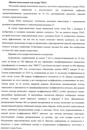Усовершенствованное кодирование/декодирование цифровых сигналов, в частности, при векторном квантовании с перестановочными кодами (патент 2437207)