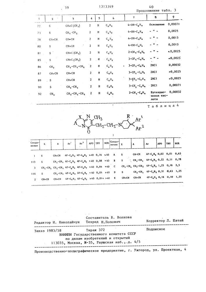 Способ получения производных (1-пиперидинилалкил) пиримидинона (патент 1313349)