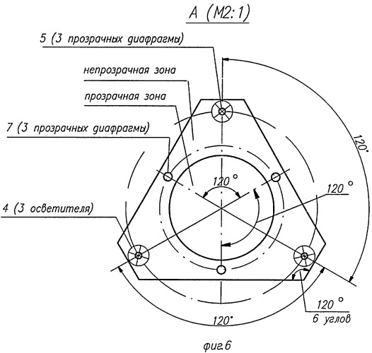 Углоизмерительный звездный прибор (патент 2399871)