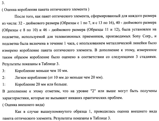 Слоистый блок оптического элемента и способ его изготовления, подсветка и жидкокристаллическое устройство отображения (патент 2421658)