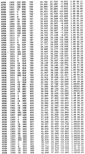 Кристаллическая структура фосфодиэстеразы 5 и ее использование (патент 2301259)