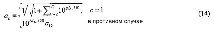 Формирование рассеянного звука для схем бинаурального кодирования с использованием ключевой информации (всс) (патент 2384014)