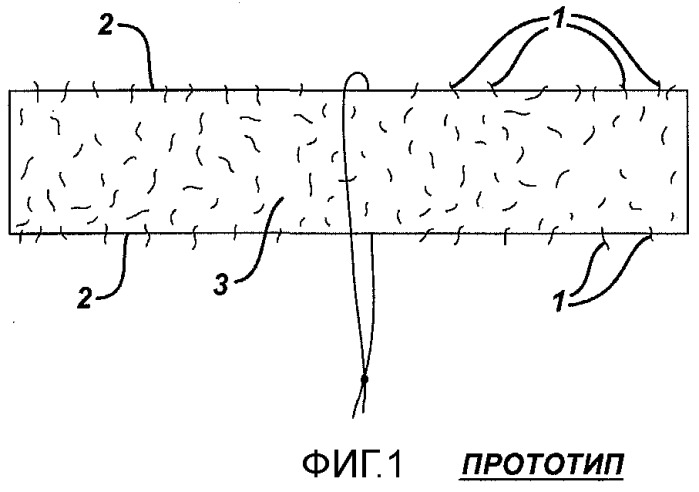 Тампон, изготовленный из нетканого полотна, произведенного селективным иглопробивным способом (патент 2533549)