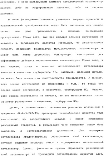 Устройство для очистки выхлопных газов (патент 2343961)