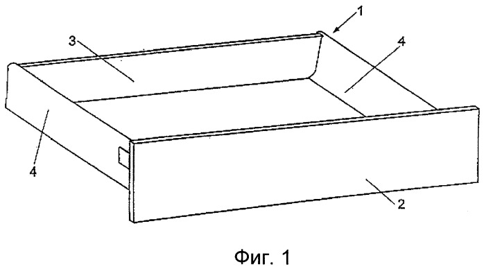 Выдвижной ящик (патент 2424754)