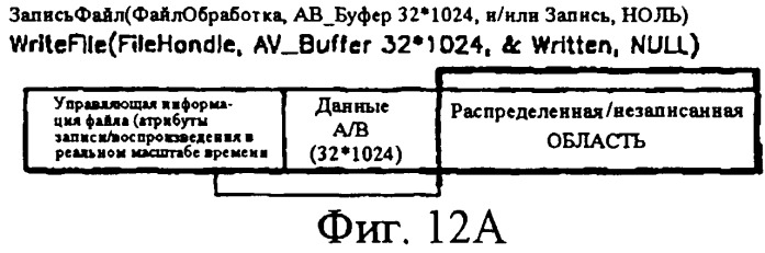 Носитель записи для хранения информации о записи/воспроизведении в реальном масштабе времени, способ и устройство для записи и воспроизведения в реальном масштабе времени и способ обработки файлов с их использованием (патент 2300148)