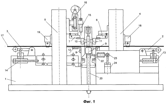 Способ и устройство дуговой сварки полос в непрерывных металлургических агрегатах (патент 2391195)