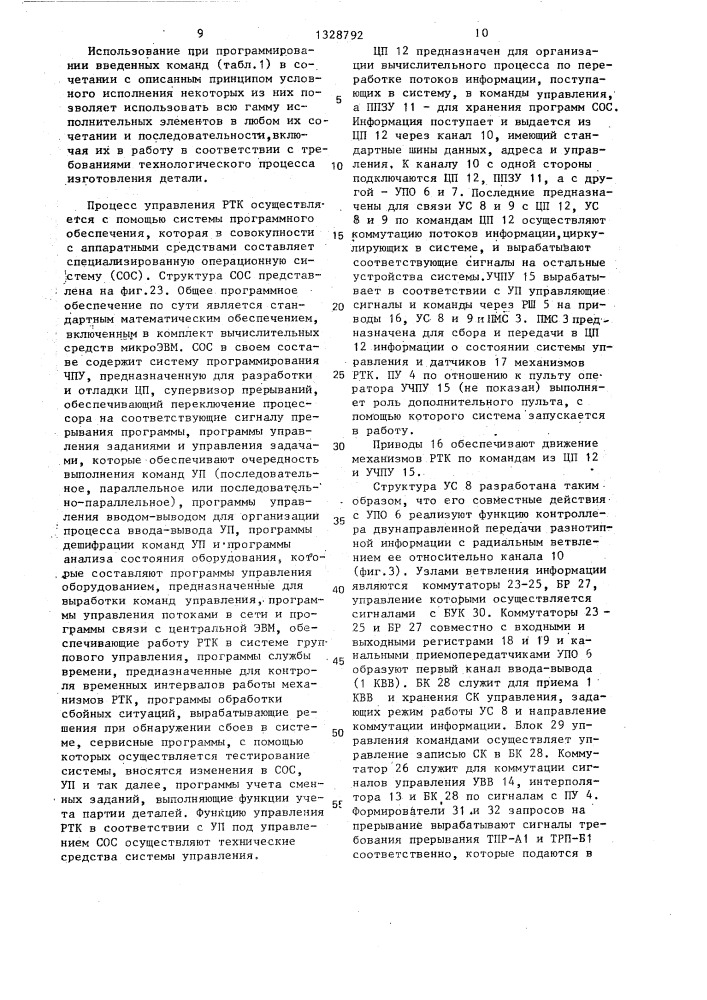 Система программного управления станками (патент 1328792)