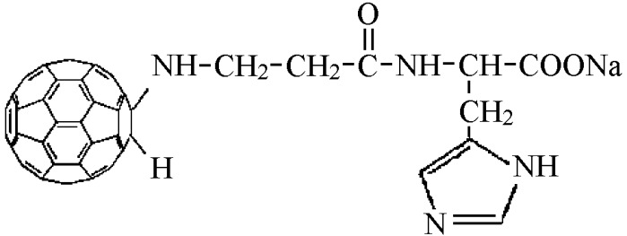 Полифункциональные аминокислотные производные фуллерена c60 (патент 2462473)
