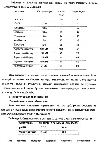 Фитаза debaryomyces castellii (патент 2421519)