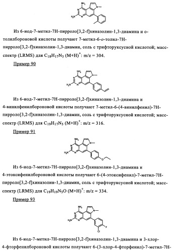 Производные диаминопирролохиназолинов в качестве ингибиторов протеинтирозинкиназы (патент 2345079)