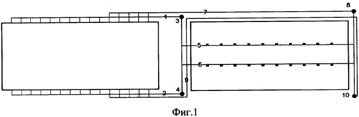 Ошиновка алюминиевых электролизеров продольного расположения (патент 2339742)