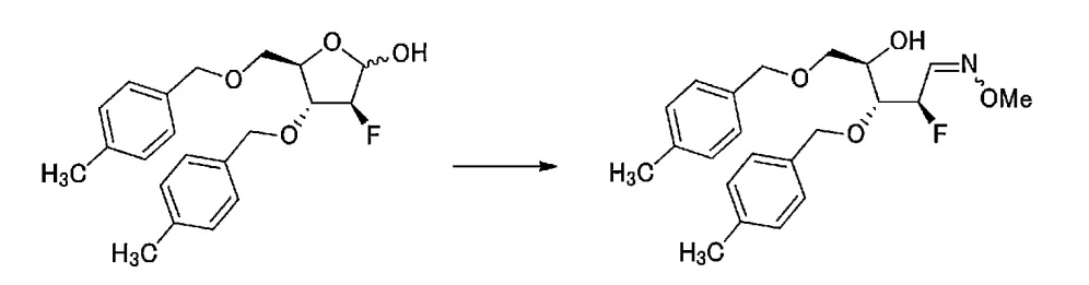 Синтетическое промежуточное соединение 1-(2-дезокси-2-фтор-4-тио-β-d-арабинофуранозил)цитозина, синтетическое промежуточное соединение тионуклеозида и способ их получения (патент 2633355)