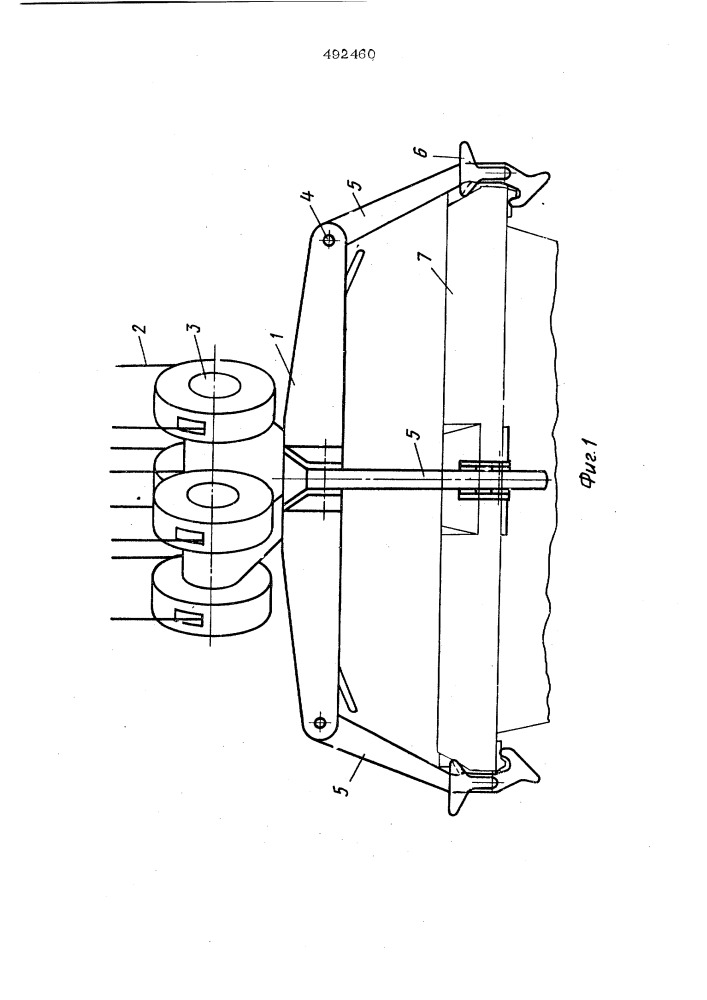 Грузозахватное устройство (патент 492460)