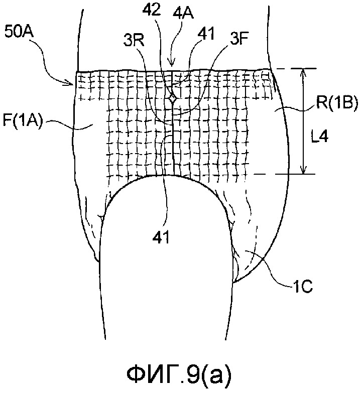 Имеющее вид трусов изделие для ношения и способ его изготовления (патент 2658584)