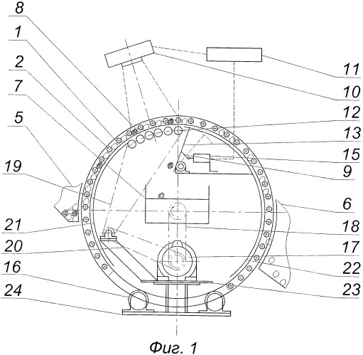 Устройство для дефектации объектов преимущественно округло-овальной формы (патент 2455903)
