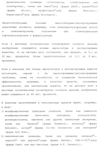 Масляный суспензионный концентрат (патент 2399205)