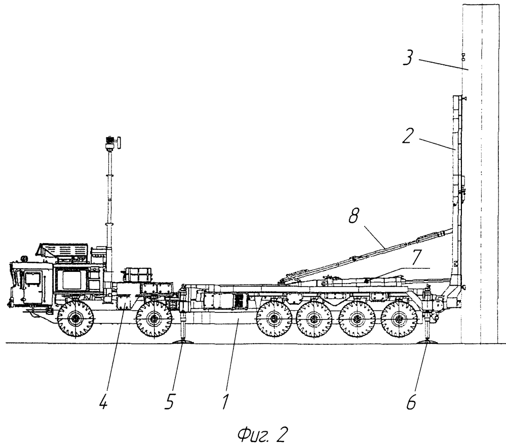 Мобильная пусковая установка (патент 2620007)