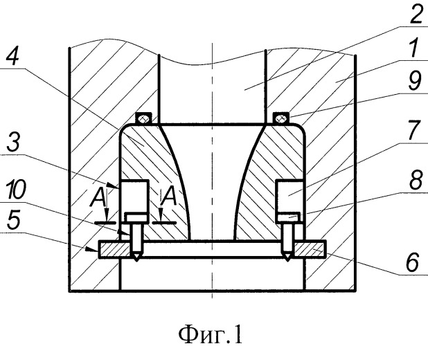 Промывочный узел бурового долота (патент 2503791)