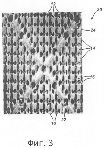 Трехмерная снабженная отверстиями пленка (патент 2309164)