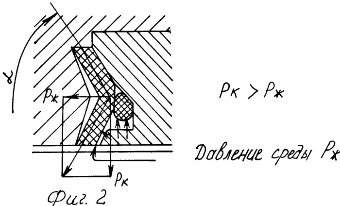 Уплотнение подвижного соединения (патент 2256113)