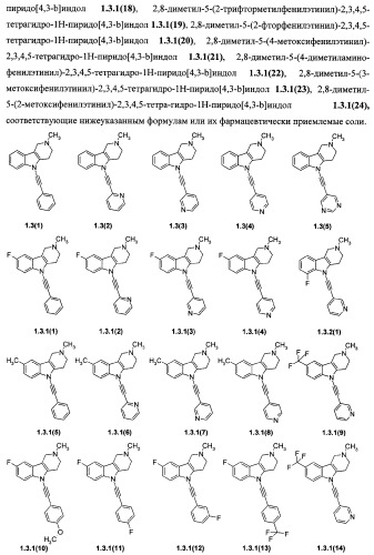 Замещенные 2,3,4,5-тетрагидро-1н-пиридо[4,3-b]индолы, способ их получения и применения (патент 2334747)