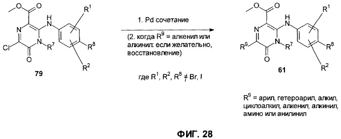 Гетероциклические ингибиторы мек и способы их применения (патент 2351593)