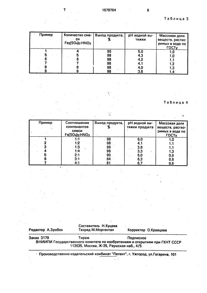 Способ получения железной лазури (патент 1678764)