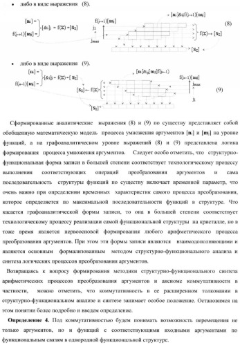 Функциональная структура умножителя, в котором входные аргументы имеют формат двоичной системы счисления f(2n), а выходные аргументы сформированы в формате позиционно-знаковой системы счисления f(+/-) (патент 2373563)