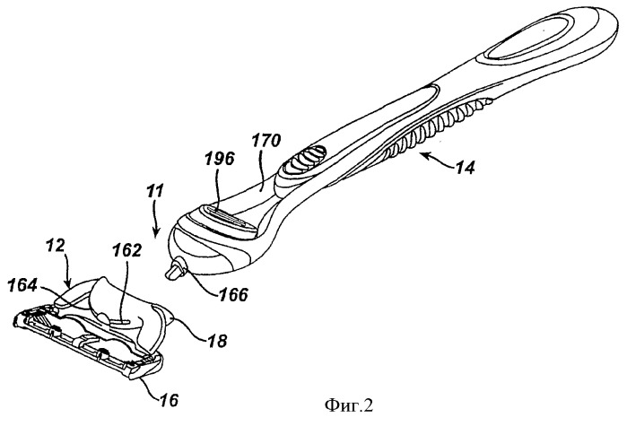 Бритвенные картриджи и станки (патент 2368491)
