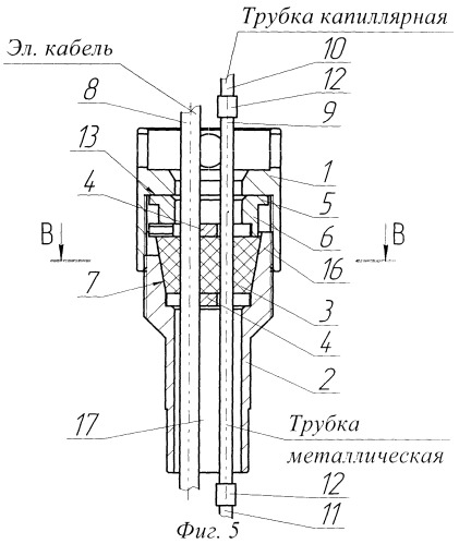 Герметичный ввод (варианты) (патент 2357068)