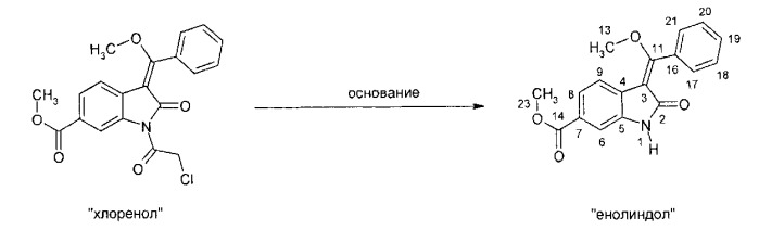 Способ получения производного индолинона (патент 2525114)