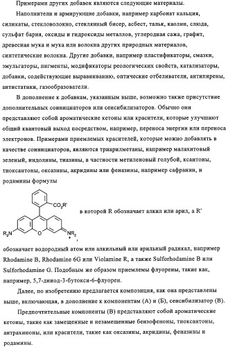 Фотоактивируемые азотистые основания, фотополимеризующиеся композиции и применение (патент 2332419)