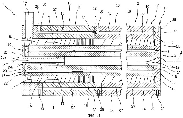 Устройство многошнекового экструдера для изготовления эластомерных композиций (патент 2457944)