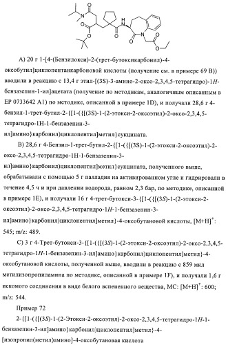 Амидометилзамещенные производные 1-(карбоксиалкил)циклопентилкарбониламинобензазепин-n-уксусной кислоты, способ и промежуточные продукты для их получения и лекарственные средства, содержащие эти соединения (патент 2368601)