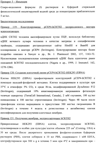 Трициклические спиро-производные в качестве модуляторов crth2 (патент 2478639)