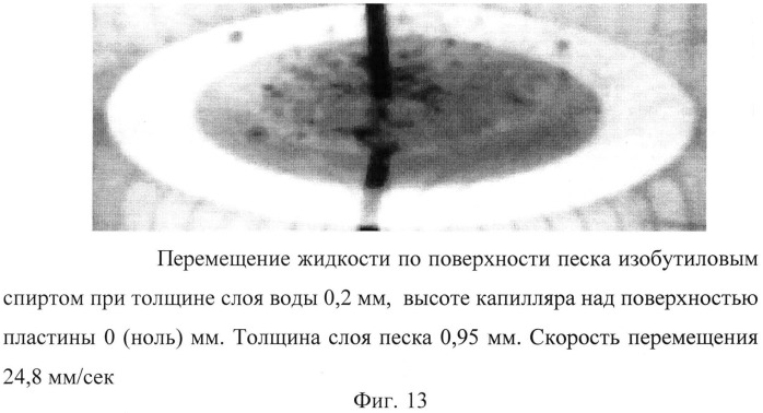 Способ определения количества жидкости, перемещаемой поверхностно-активным веществом в газовой фазе (патент 2510011)