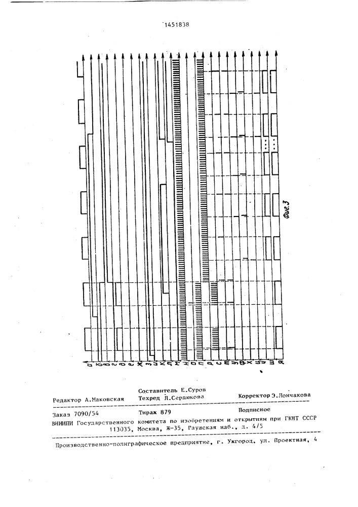 Устройство для формирования импульсов (патент 1451838)