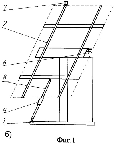 Установка автоматического слежения приемной панели за солнцем (патент 2482401)